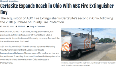 ABC Fire Extinguisher Co release image