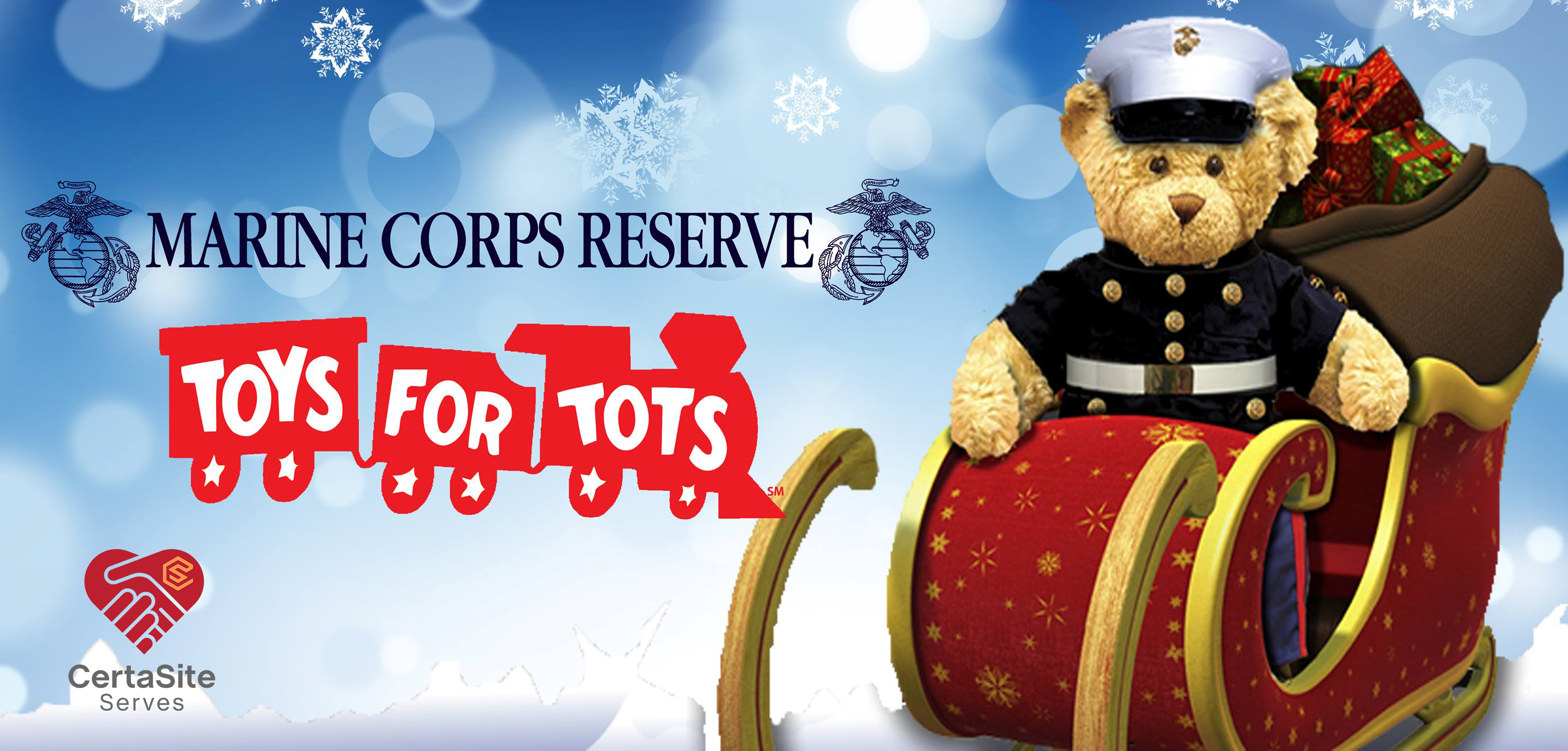 Certasite Serves Toys For Tots