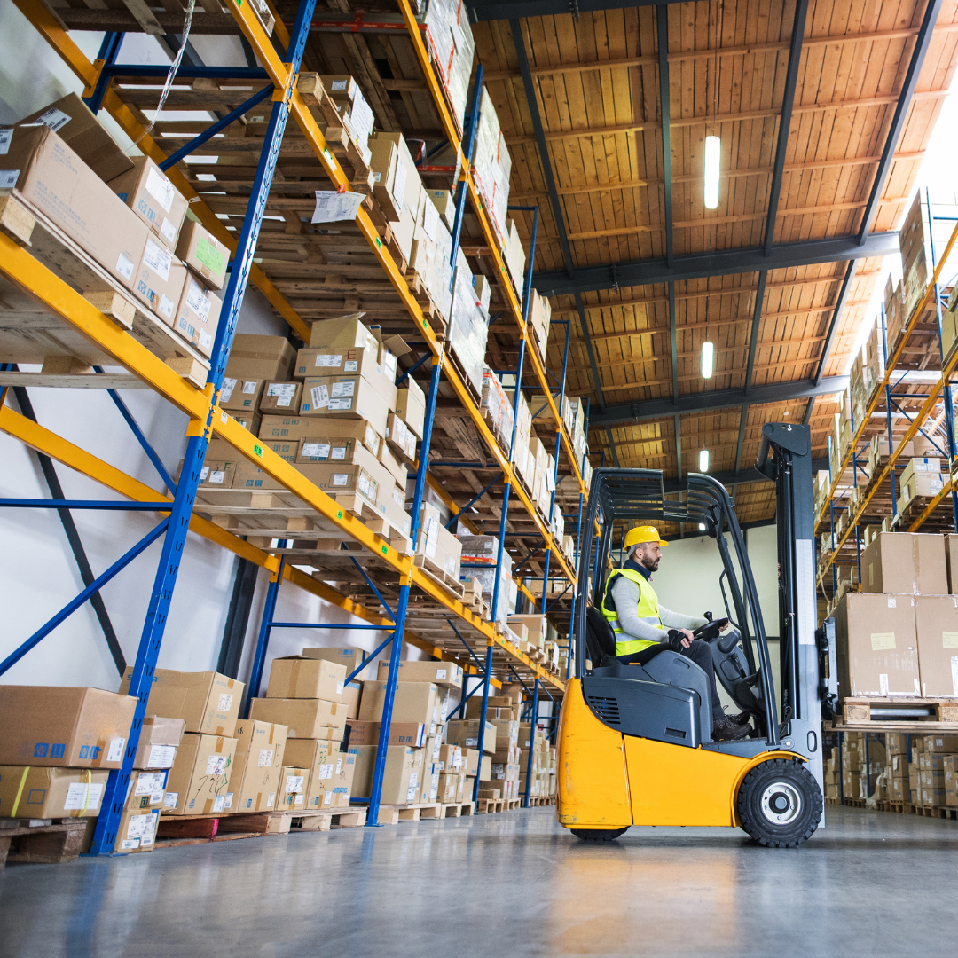 Fire safety in warehouses being demonstrated